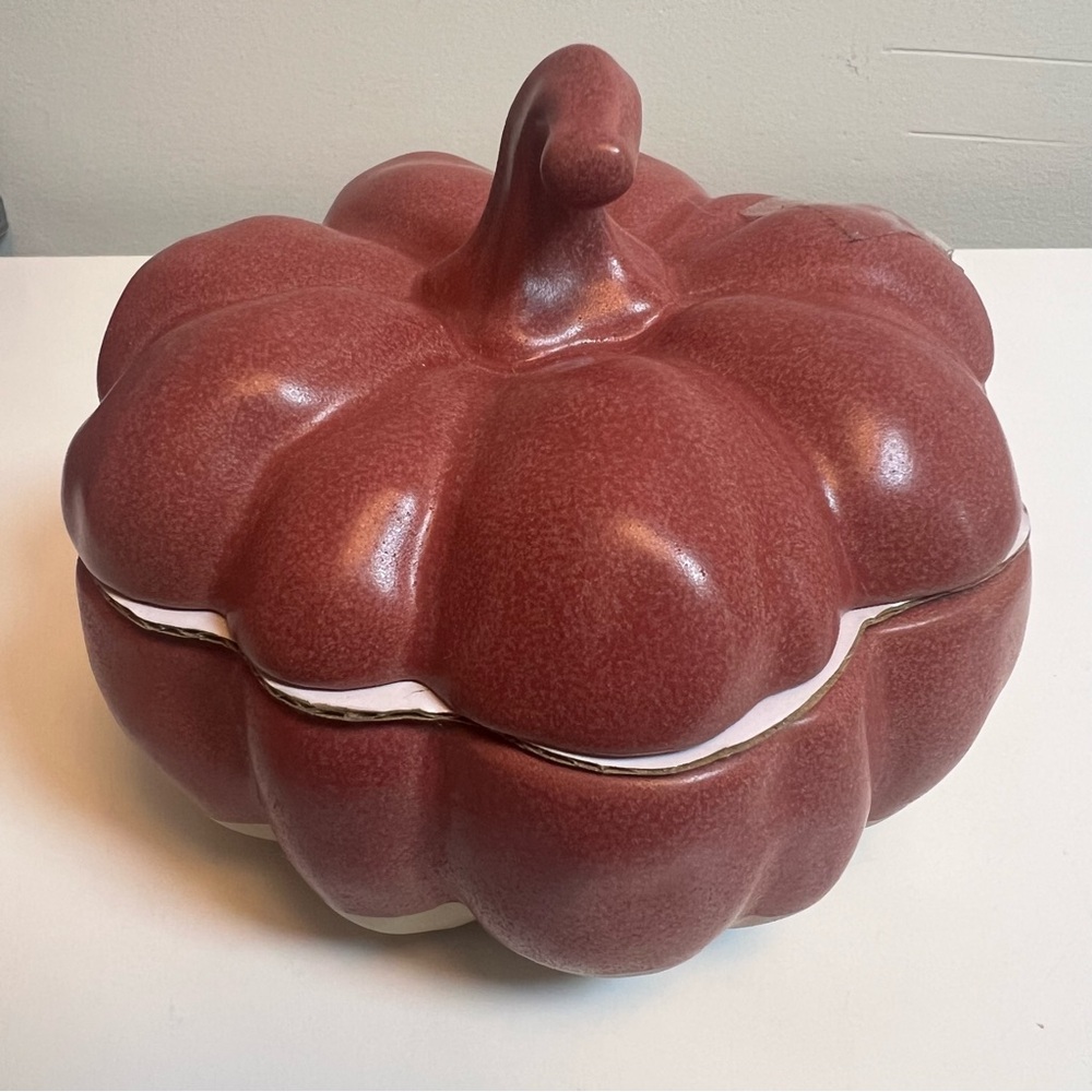 Threshold Ceramic Pumpkin-Shaped Serving Dish